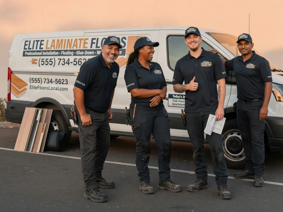 Laminate flooring installation company in Ollie, IA
